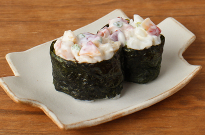 ホッキ貝サラダ軍艦