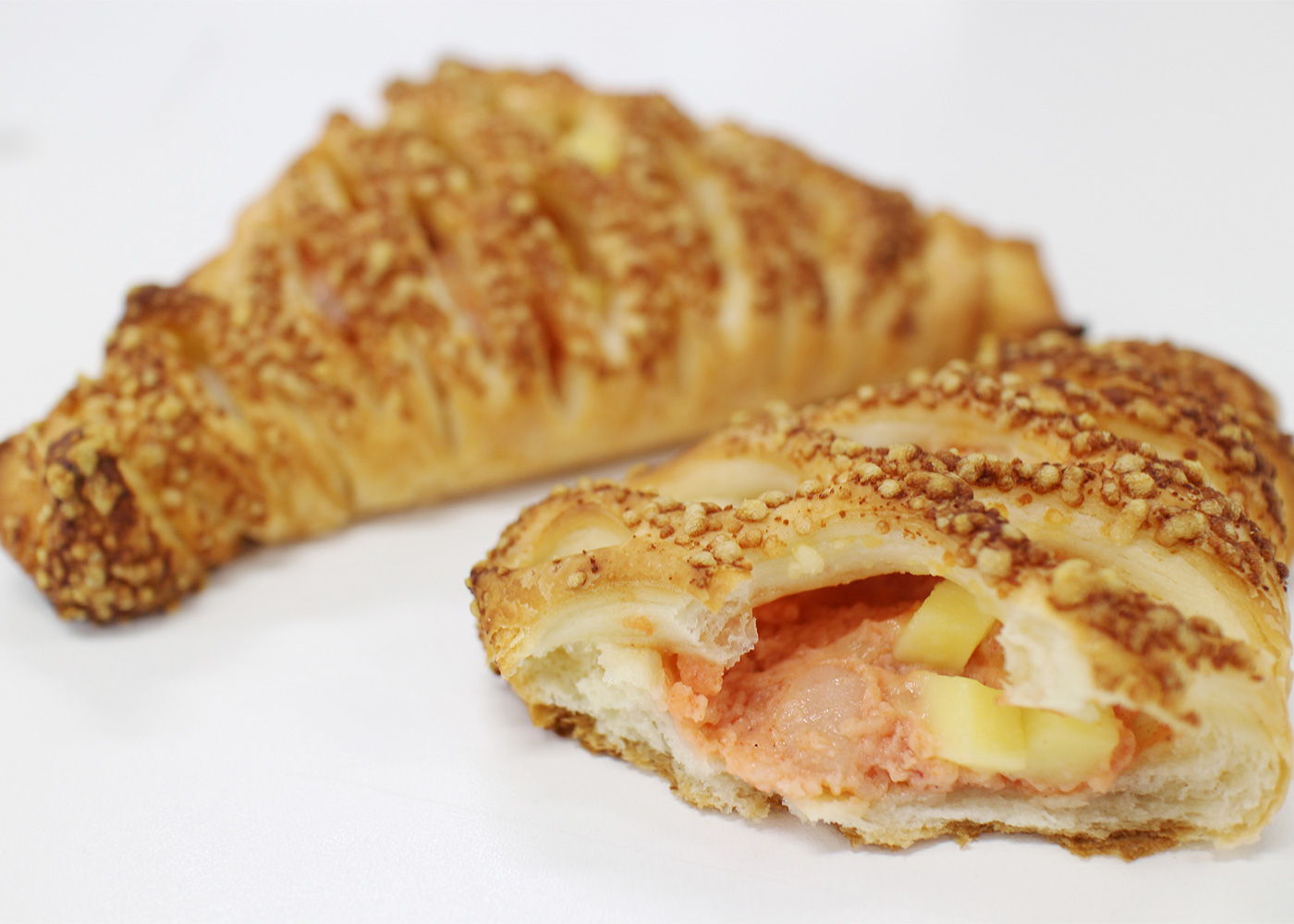 サクサクデニッシュの明太子ポテト