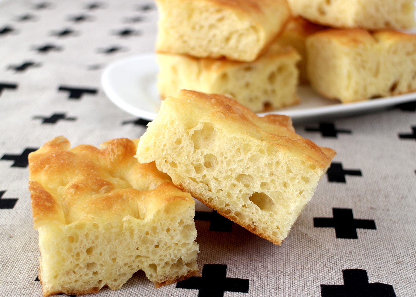 厚焼きフォカッチャのレシピ画像