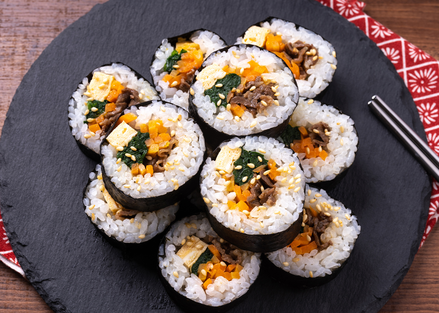 韓国風巻き寿司 キンパ