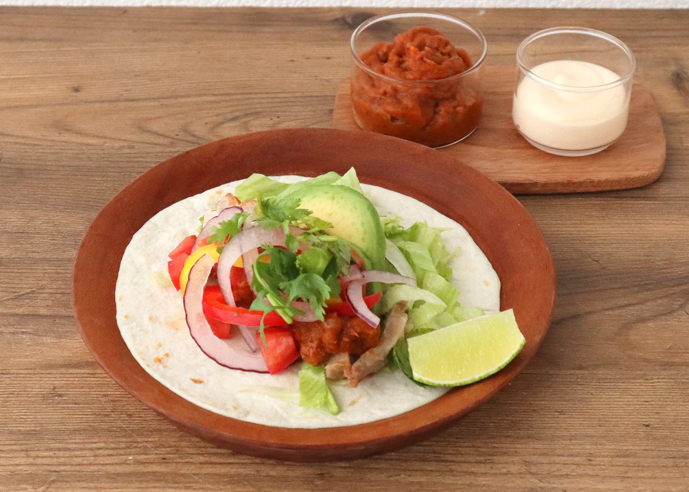 タコス（チキン）のレシピ画像