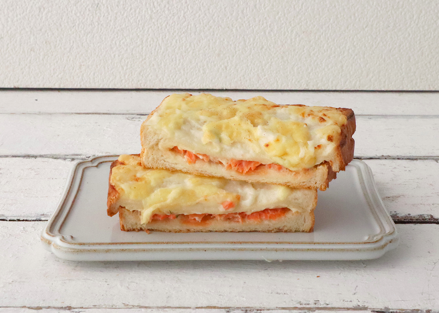 サーモンチーズクロック